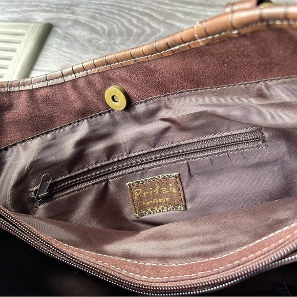 Pritzi Faux Leather Studded Boho Shoulder  Handbag - Picture 11 of 16